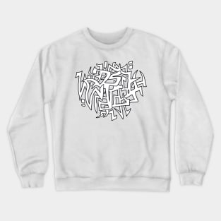 Grafitti Logo Crewneck Sweatshirt